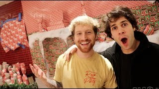 Wrapping Davids Entire House Surprise Wrapping Davids Entire House Surprise