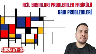 Aci̇l Yayinlari Problemler Fasi̇külü Başlangiç Sorulari Sayı Problemleri Soru-17-22
