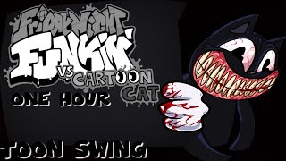 Toon Swing- Friday Night Funkin Vs Cartoon Cat 1.5 - Full Song - 1 Hour