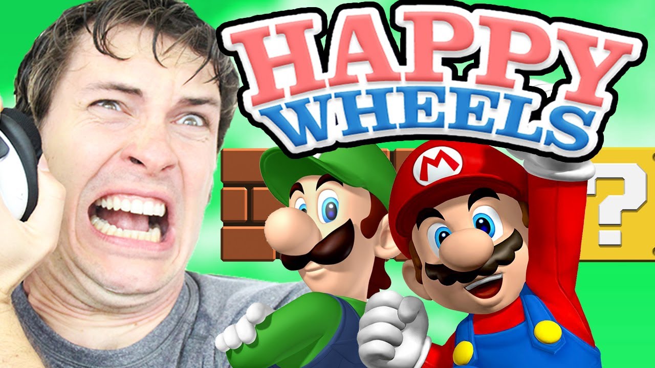 SUPER MARIO BROS - Happy Wheels