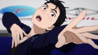 Yuri on Ice Kiss Scene [English Dub]