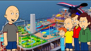 Clic Caillou Misbehaves On The Carnival Mardi Gras Cruisegrounded