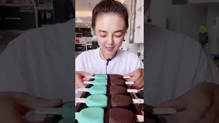 กินไอติม, ice cream eating, asmr çıtır dondurma yemek