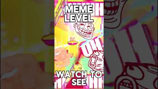 Meme Geometry Dash Level