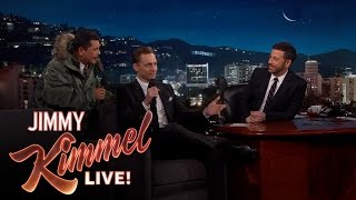 Guillermo And Tom Hiddleston Sing Together
