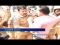Police lathicharge anti accusation protesters