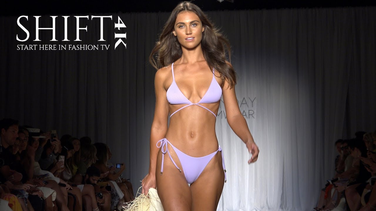 Bikinis on the runway