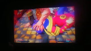 Streetfighter 5 Champion Edition Necalli Critical Art On Rose Ryona