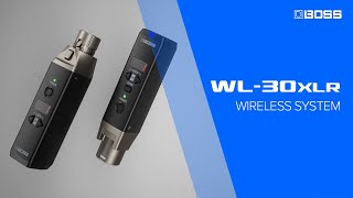 BOSS WL-30XLR - Wireless System for microphone