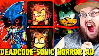 Deadcode Sonic Horror Au Lore Explained Sonic Au Reaction