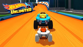 Hot Wheels Unlimited 2 - Dawgzilla Race In Mega Wrex