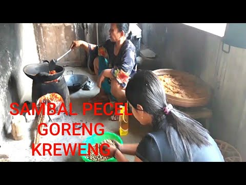 Cara Buat Sambal Pecel Goreng Kreweng || Tanpa minyak Tahan Lama