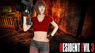 Resident Evil 3 Nemesis Jill Valentine In Casual Costume Pc Mod Full Hard Mode Walkthrough