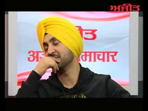 Special Interview: Famous Punjabi Singer Diljit in Ajit Web...