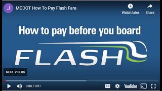 Flash Bus Rapid Transit - How To Pay