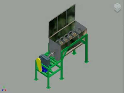 SUPERBIO - MISTURADOR TIPO - RIBBON BLENDER - YouTube