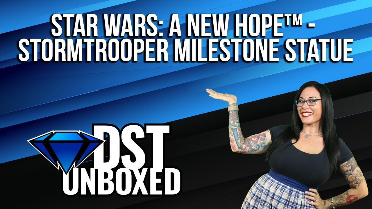 STAR WARS: A NEW HOPE™ Stormtrooper Milestones Statue | DSTUnboxed