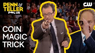 Magician Fools Penn & Teller With Coin Magic Tricks Penn & Teller Fool Us The Cw