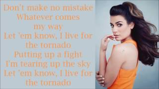 Watch Lea Michele Tornado video