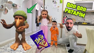 Poyraz Eli̇f Brr Brr Patapi̇m Tung Tung Sahurun Arkadaşi Çikti Eyvah