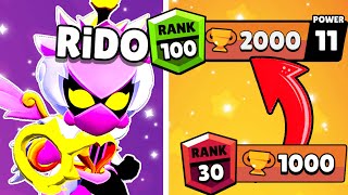 50 Rütbe Üstü Li̇ly Kasiyorum Solo Li̇ly Brawl Stars