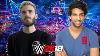 Pewdiepie Vs T-Series Wwe 2K19 Gameplay