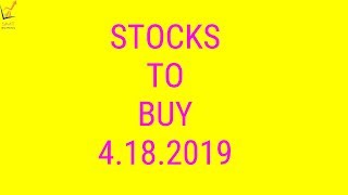 Stocks To Buy Swing Trading And Technical Ysis