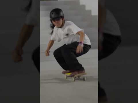 Funa Nakayama Front Crook's the UCI-Inspired rail 🤌