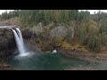 Amazing Views of Washington's Most Popular Waterfall (Snoqualmie Falls)