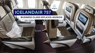 Icelandair Saga Business Cl 757 Review Keflavik Reykjavík - Munich