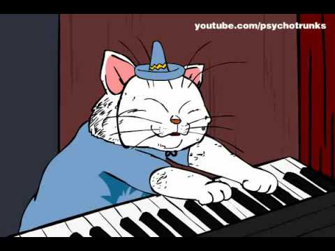Thumb Keyboard Cat plays El Sonidito