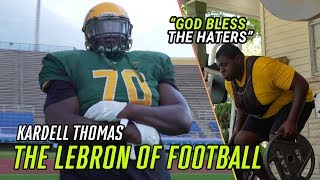 The LEBRON Of High School Football. Kardell Thomas Escaped Violence To Become A Louisiana LEGEND ?