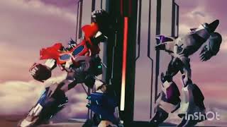 Optimus prime come in to magaron k on |#short|#Transformers Prime