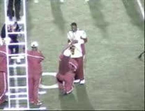 Bethune Cookman Marching Band performs
