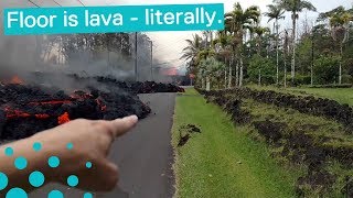 Crazy Lava Flows Captured in Hawaii Crazy Lava Flows Captured in Hawaii