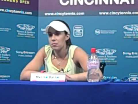 Marion バルトリ Post Match Press Conference