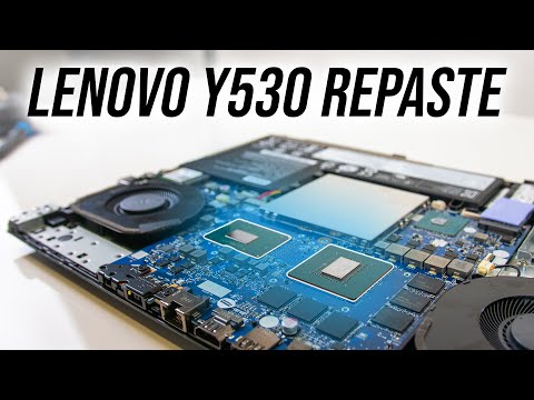 Lenovo Y530 Repaste - Improved Temperatures?