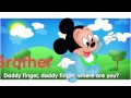 Baby Mickey Mouse clubhouse Finger Family Collection Mickey Mouse Cartoon Animation Nursery Rhyme