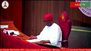 Live Senate Plenary Tuesday, 14Th 0F October 2025.