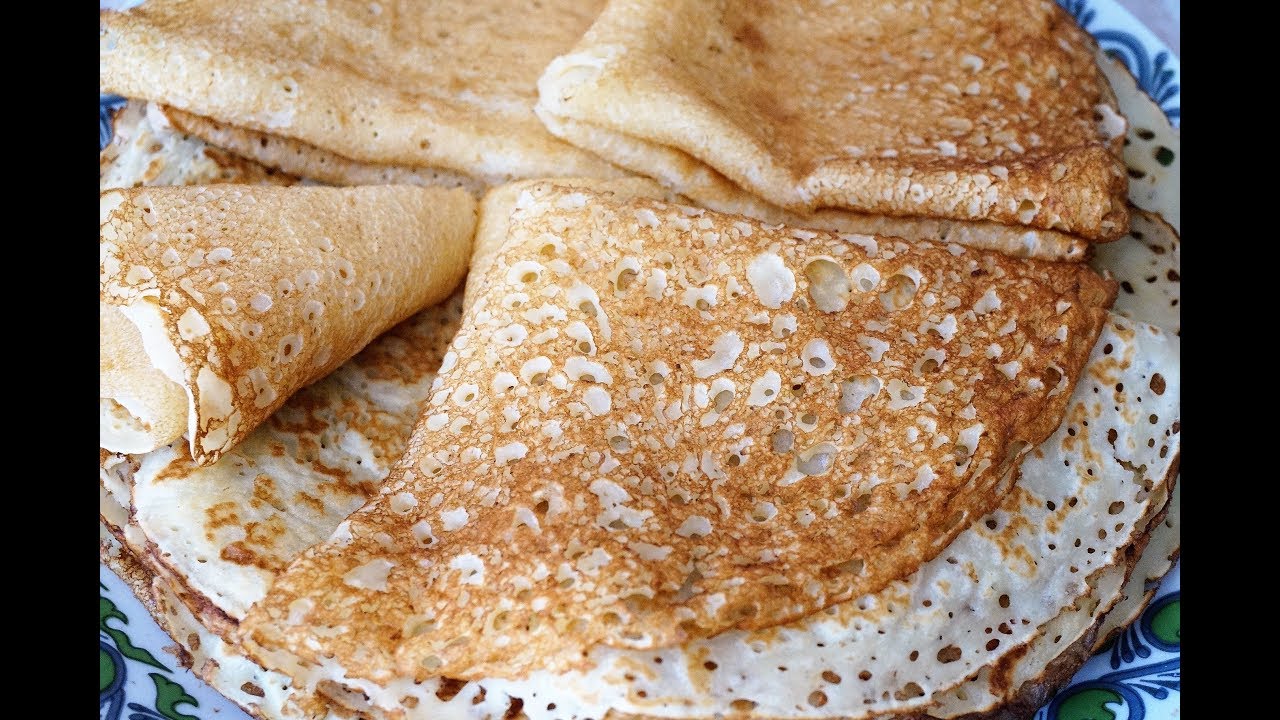 Вкусные блины на кефире в дырочку рецепт Вкусные блины на кефире в дырочку рецепт