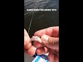 How I Hook My Minnows For Crappie Fishing #shorts