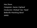 Hoe Down - Aaron Copland