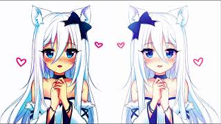 Bilingual Twin Cat-Girl ASMR (Tapping/Binaural/Whispered Talking)