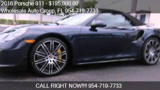2016 Porsche 911 for sale in Pompano Beach, FL 33069 at the