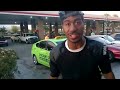 NEW HD THUG GETS KNOCKED OUT AND BEAT UP BY TRUCKER DUDE