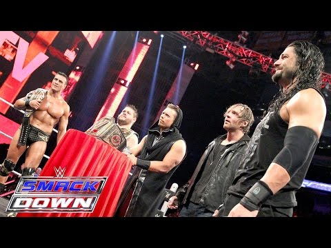 "Miz TV" with guests Reigns, Ambrose, Del Rio & Owens: SmackDown, Nov. 19, 2015 "Miz TV" with guests Reigns, Ambrose, Del Rio & Owens: SmackDown, Nov. 19, 2015