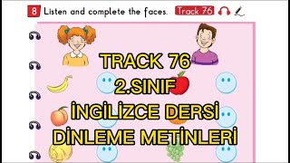 2.Sınıf İngilizce Dersi Track 76 Dinleme Metni