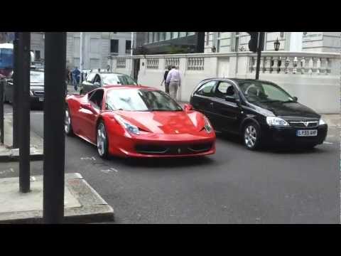 Ferrari 458 italia in london