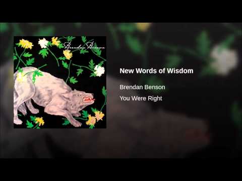 New Words Of Wisdom Video