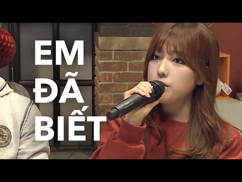 YouTuber Hàn hát Em Đã Biết của Suni Hạ Linh bằng 2 thứ tiếng | KTV V LIVE